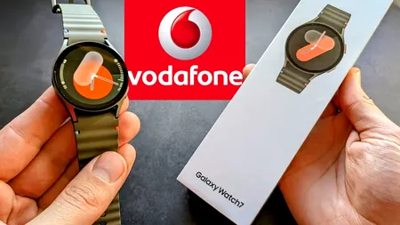 Vodafone oferă abonaților din România, gratuit, un ceas Samsung Galaxy Watch 7. Ce trebuie să faci