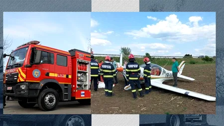 Un avion utilitar a aterizat în brazdă în Suceava. Nu au fost victime