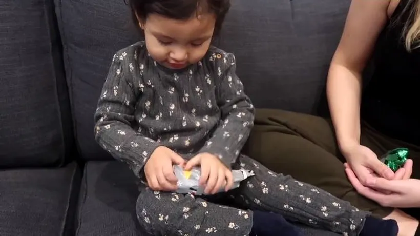 VIDEO. Reacția unei fetițe care a primit „cel mai prost cadou de Crăciun: „Mi-a topit inima