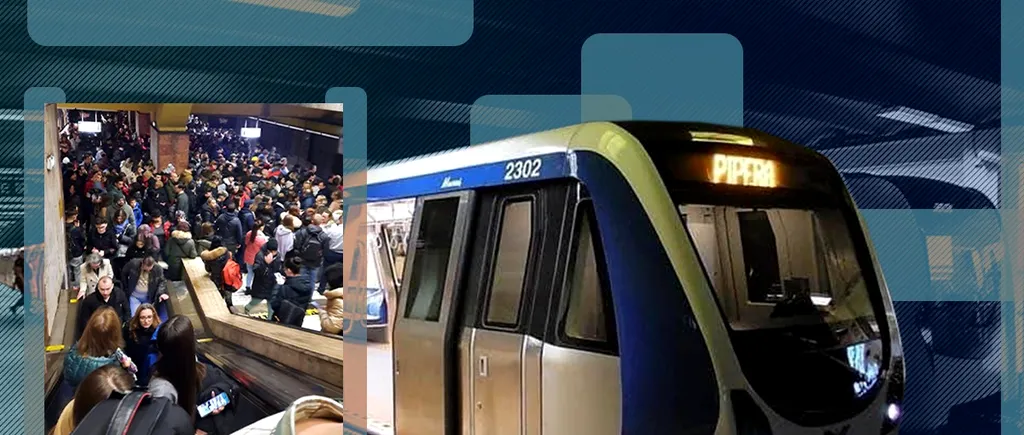 EXCLUSIV | De ce a rămas blocat un metrou 15 minute pe Magistrala Pipera - Berceni. Călătorii au fost evacuați