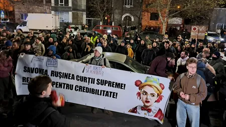 Mai multe ONG-uri din zona „Rezist” au organizat un protest în fața Consiliului Suprem al Magistraturii