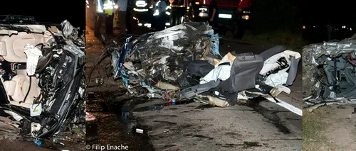 ACCIDENT TULCEA. Șoferul care a provocat accidentul soldat cu șapte morți și opt răniți NU AVEA PERMIS de conducere. Acesta a decedat - GALERIE FOTO