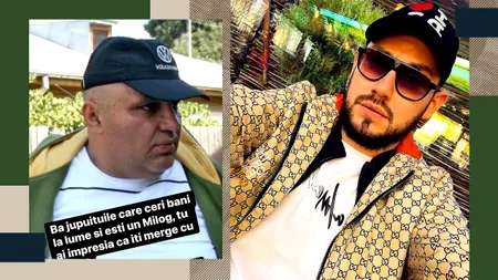 Ultimul mesaj postat de Andrei Versace. Intrase în conflict cu interlopul Fane Căpățână