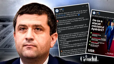 USR a republicat postarea ștearsă în care îi ia apărarea ministrului Miruță în scandalul înscrierii în PSD. Gândul a semnalat ștergerea postării