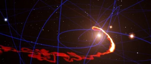 Un nor de gaz se va ciocni de o gaură neagră supermasivă