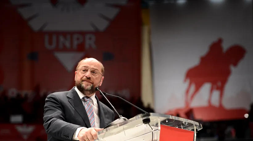 Martin Schulz, candidatul socialiștilor pentru șefia CE: Dacă voi fi președinte, nu voi accepta cetățeni europeni de rangul I și de rangul II