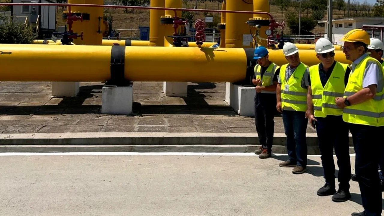 Lucrări masive pentru asigurarea fluxului bidirecțional cu Ucraina și Bulgaria pe conducta T3. Ion Sterian, șeful Transgaz: „Suntem în grafic”