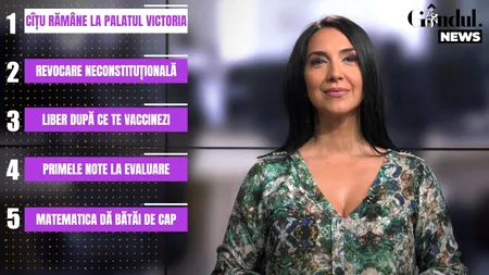 GÂNDUL NEWS. Guvernul Cîțu rămâne la Palatul Victoria!