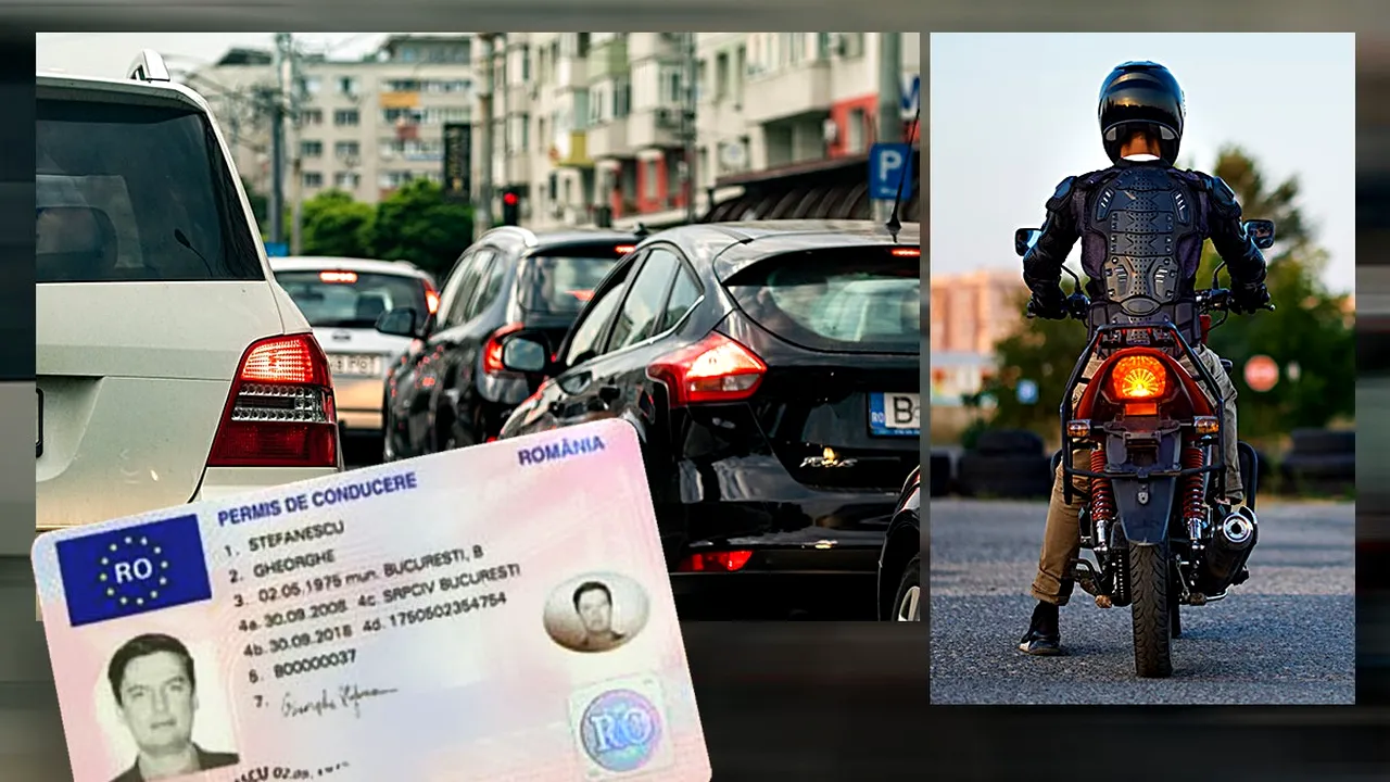 Noi modificări în legea circulației. Permisul de conducere categoria B este valabil și pentru motociclete. Care sunt condițiile