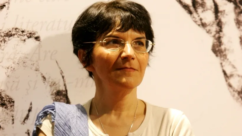 Scriitoarea Ioana Pârvulescu va citi în premieră pagini din jurnalul său, la Humanitas Cișmigiu