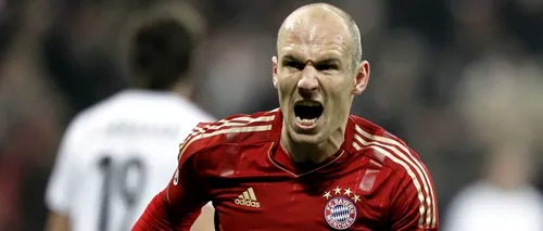 FINALA CHAMPIONS LEAGUE 2012. Robben: Doar o febră de peste 40 de grade m-ar determina să nu joc