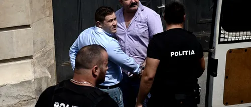 Frații Cămătaru, aduși la Poliția Capitalei pentru audieri, după incidentul de la Curtea de Apel. Mesajul interlopului Nuțu pentru ziariști