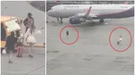 Două tinere pe tocuri au reușit să oprească un avion din mers. Au fost întoarse din „cursă” în ultima clipă. Imaginile au devenit virale