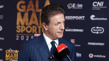 Gala Mari Sportivi ProSport 2025 | Președintele de la Farul, Gică Popescu, mesaj războinic înainte de meciul cu FCSB: „Avem șanse mari să câștigăm”