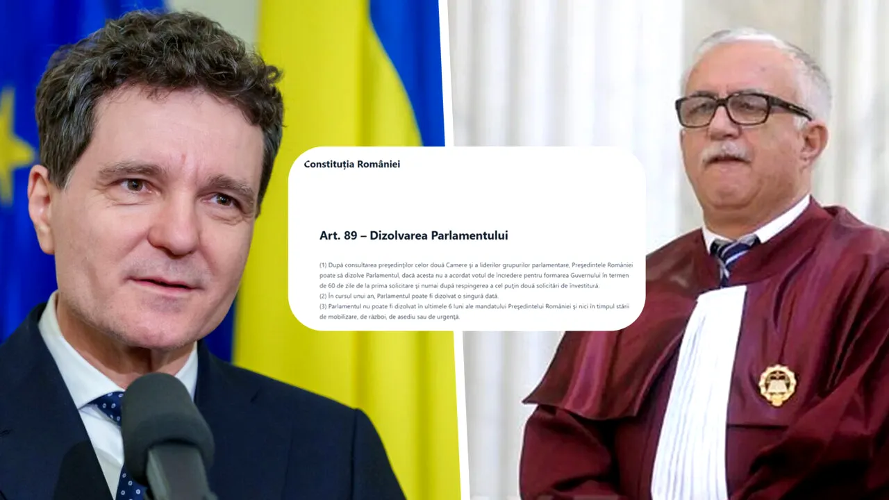 Arma secretă a lui Nicușor Dan din Constituție. Cum i-ar putea trimite pe parlamentari „în vacanță” definitiv. Fostul şef al CCR, Augustin Zegrean: 