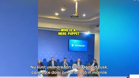 George Simion l-a numit pe premierul Poloniei, Donald Tusk, o „marionetă” și un „servitor al agendei globaliste”