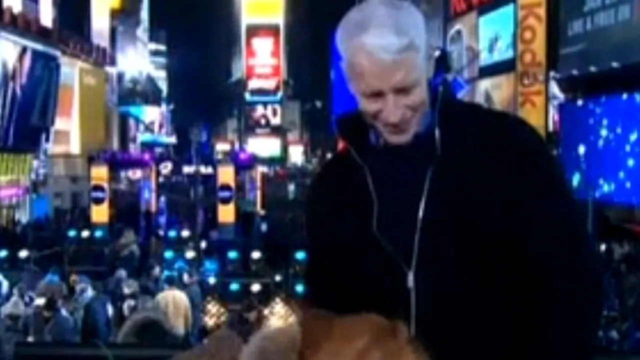 VIDEO. Moment penibil de Revelion la CNN