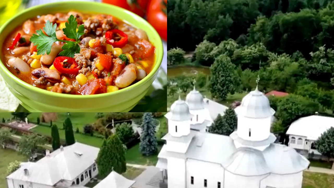 Ghiveci călugăresc, rețetă de la Mănăstirea Slănic-Argeș. Secretele unui preparat autentic