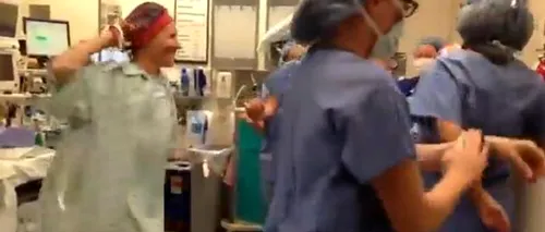 Înregistrarea realizată într-o sală de operație face senzație pe internet. VIDEO