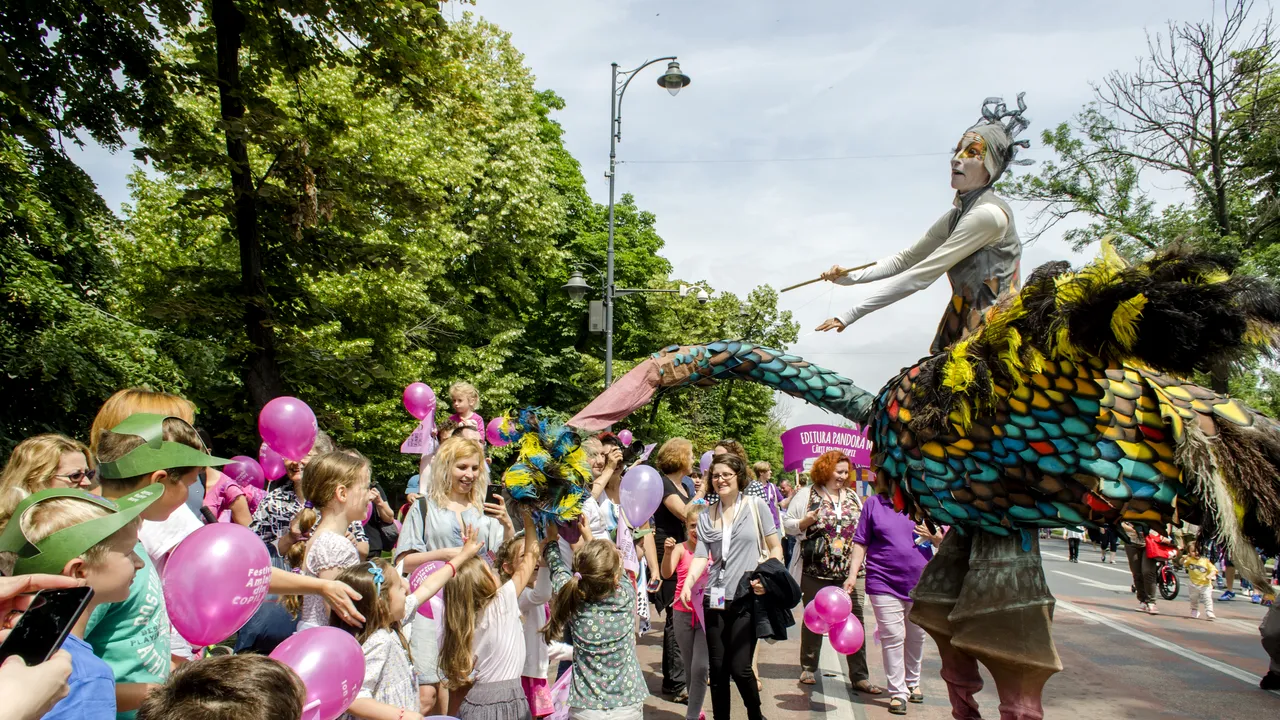 Festivalul Copiilor în parcul Regele Mihai I: programul pentru 1-3 iunie
