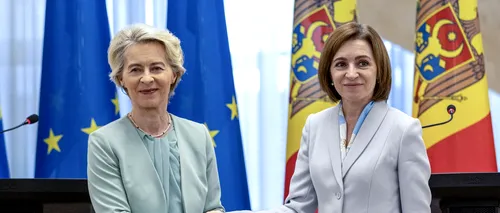 Ursula von der Leyen o FELICITĂ pe Maia Sandu pentru victorie. „E nevoie de un tip rar de forță pentru a trece peste tot”