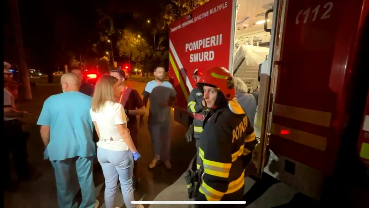 FOTO | Alertă la Spitalul de Copii din Timișoara: 58 de adulți și copii au fost evacuați / Precizările Ministerului Sănătății
