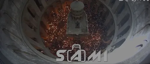 Mii de persoane au asistat sâmbătă la ceremonia sfintei lumini în Biserica Sfântului Mormânt din Ierusalim