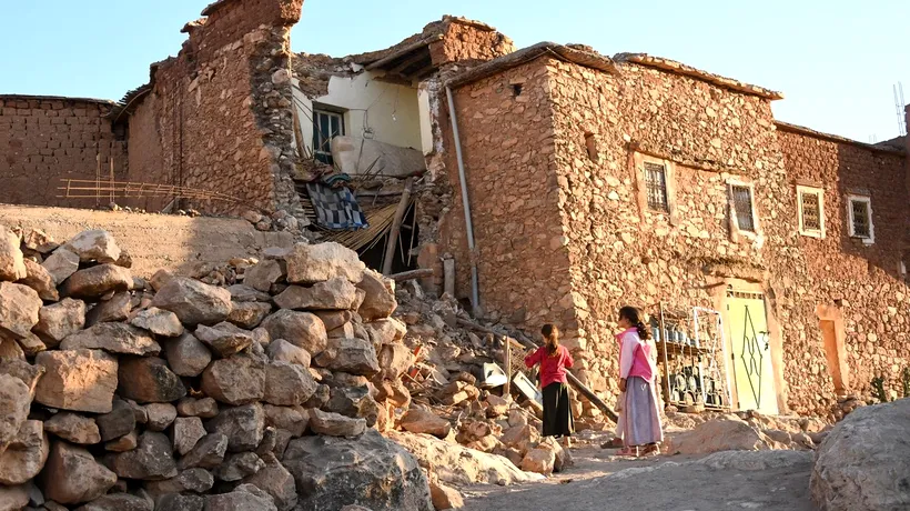 IMAGINILE dezastrului lăsat de cumplitul cutremur din Maroc. Trei zile de doliu naţional, peste 2.000 de oameni au murit