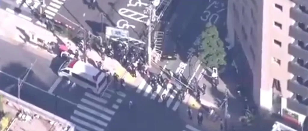 VIDEO | TOKYO. A intrat cu mașina în bariera de lângă Ambasada Israelului!