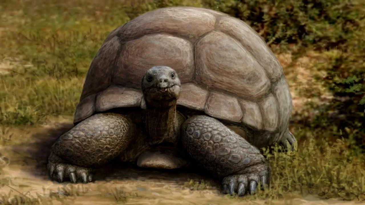Țestoase cu o lungime de doi metri trăiau în Europa acum cel puțin 2 milioane de ani