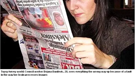 Femeia care vede lumea invers