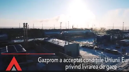 Gazprom acceptă condițiile Uniunii Europene privind livrarea de gaze