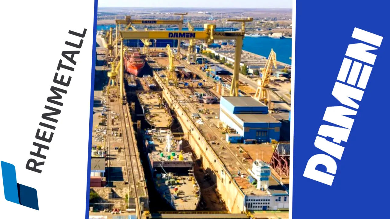 Șantierul Naval Mangalia, super-afacere pentru olandezii de la Damen, care l-au băgat în faliment. Profit de 115 milioane euro, după ce au plătit 23 de milioane în 2017 și primesc acum 138 de milioane de la Rheinmetall
