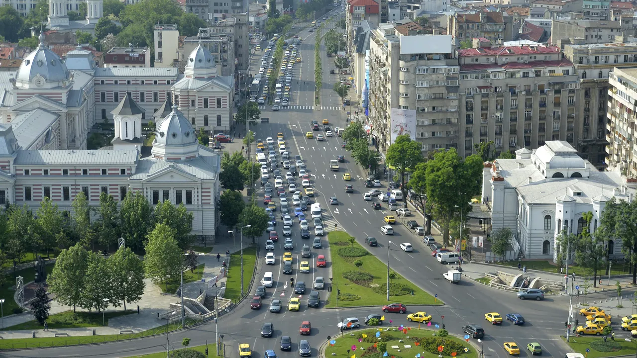 Restricții de circulație în Capitală în acest weekend pentru desfășurarea unor filmări. Intervalele orare și străzile pe care traficul va fi închis