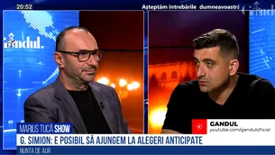 VIDEO | George Simion: „Este posibil să ajungem la alegeri anticipate. În momentul ăsta, există PSD și o anexă liberală. USR-ul e o filă de istorie deja în politica românească”