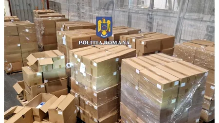 CAPTURĂ uriașă în Portul Constanța! A fost descoperit un container cu peste cinci milioane de ţigarete de contrabandă / Valoarea încărcăturii