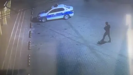 Un bărbat din Suceava a furat capacele roților unei mașini de poliție