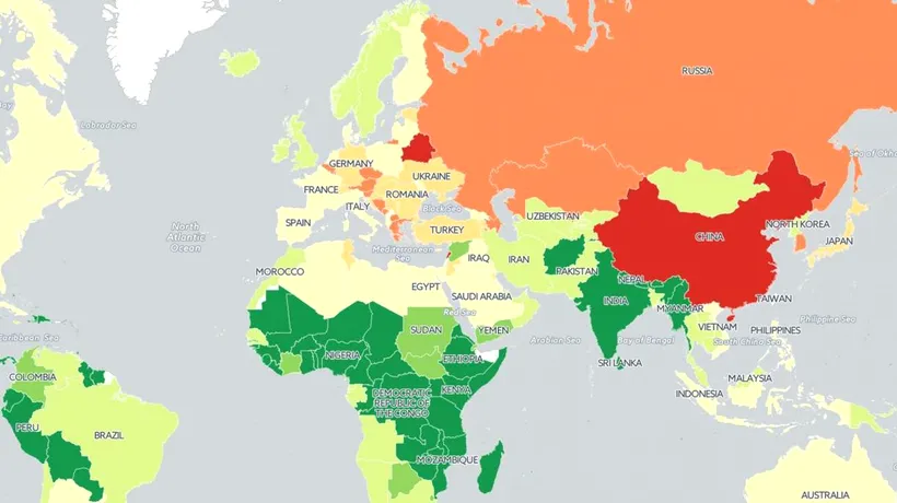 Țara în care se fumează cel mai mult. Cum arată harta consumului de țigări la nivel mondial