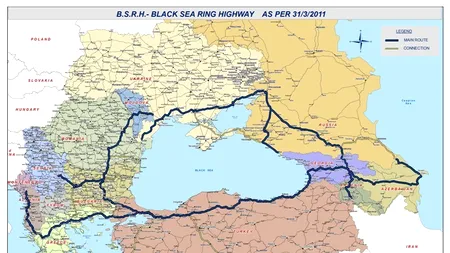 AUTOSTRADA DIN JURUL MĂRII NEGRE. De la Istanbul, Băsescu trasează 