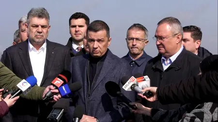Ministrul GRINDEANU, despre stadiul lucrărilor pe tronsoanele Autostrăzii A7: Se vor da în circulație înainte de termen