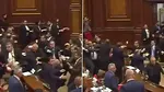 Îmbrânceli și lovituri cu pumi și picioare în Parlamentul Armeniei. Este pentru a doua oară în acest an când au loc bătăi ca într-o gală MMA