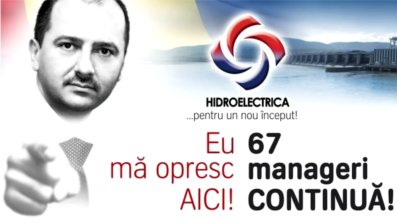 (P) Un nou inceput
HIDROELECTRICA ANGAJEAZĂ 67 DE MANAGERI