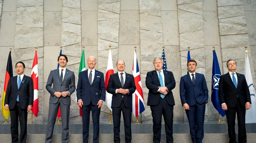 Liderii G7 au părăsit ședința, în semn de protest, atunci când reprezentantul rus a început să vorbească