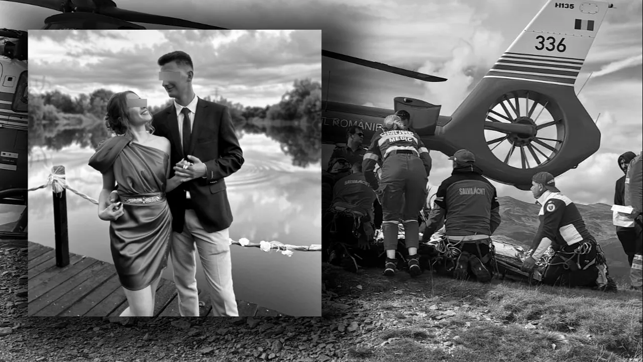 Ştefan şi Ştefania, doi tineri logodiți care au ajuns victime ale tragediei din Argeș. Au murit alături de prieteni, în mașina prăbușită într-o râpă
