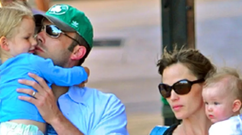 Ben Affleck și Jennifer Garner divorțează după 10 ani de căsnicie