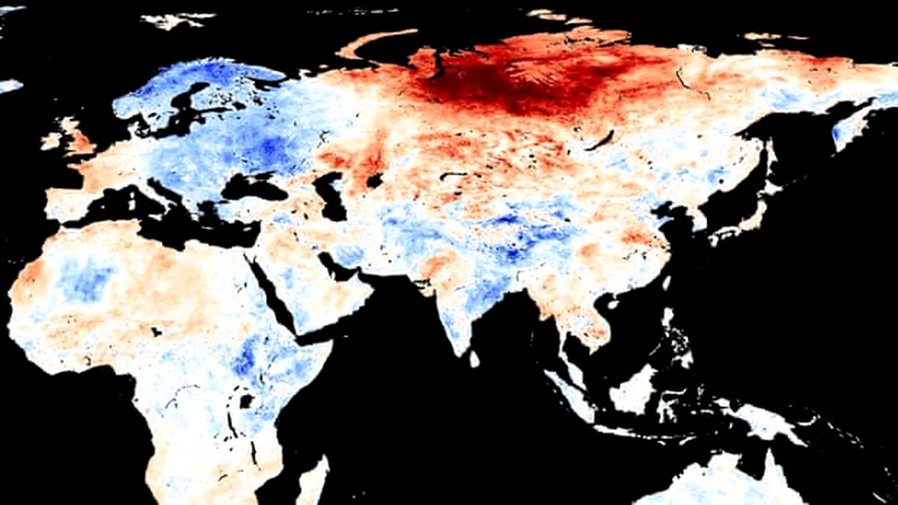 INCREDIBIL. Val de căldură fără precedent în Siberia. Vreme ca în Sahara la doi pași de Polul Nord