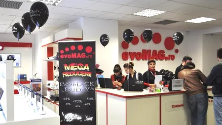 BLACK FRIDAY 2013. La ora 11:00, evoMAG înregistra vânzări de 1,1 milioane de euro