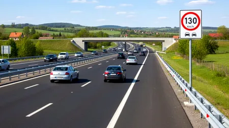Adio, limită de viteză de 130 km/h pe autostrăzi. Ce trebuie să știe șoferii români