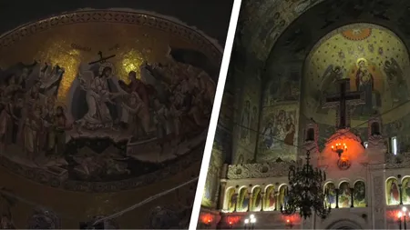Vinerea Mare, ziua în care Iisus Hristos a fost judecat, condamnat și răstignit pe cruce. Preot: 
