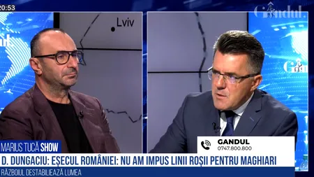 VIDEO | Dan Dungaciu: „Unul dintre marile eșecuri de politică externă ale României este că n-am reușit să impunem, în relație cu acești parteneri mai mari, linii roșii pentru Ungaria”